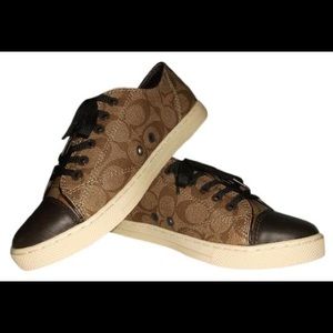 Coach Parkway Lace up Sneakers - EUC like new
